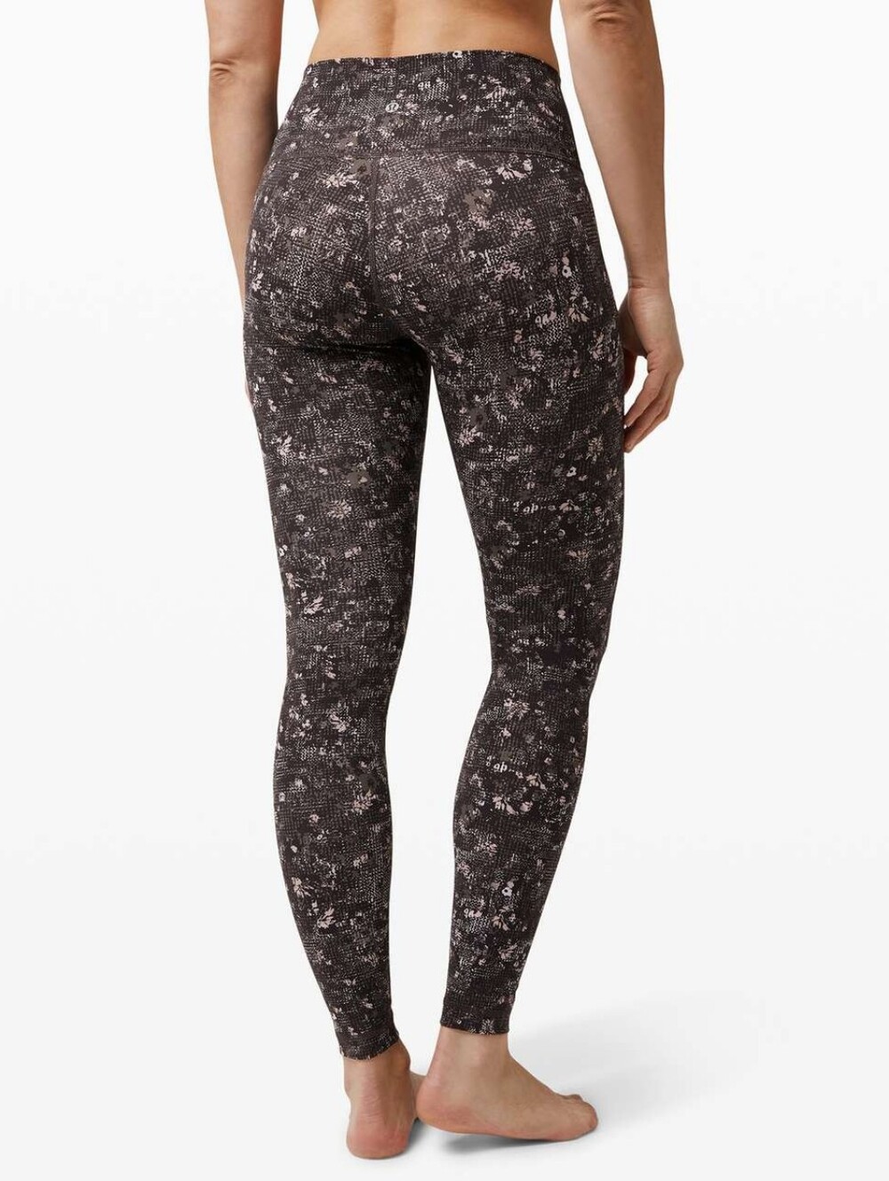 Lululemon Wunder Under High-Rise Tight 28" Equalized Multi Gray Size 8 EUC